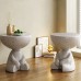 BEAR SIDE TABLE TERRAZZO 38x38x43cm LIBERTA 04-1214
