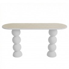 PERLA ΚΟΝΣΟΛΑ OFF WHITE 150x45x76cm LIBERTA 07-0027 PERLA ΚΟΝΣΟΛΑ OFF WHITE 150x45x76cm LIBERTA 07-0027