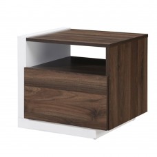 DOBLE ΚΟΜΟΔΙΝΟ 1ΠΟΡΤΑ ΚΑΡΥΔΙ ΛΕΥΚΟ 46x40x43cm LIBERTA 09-2047 DOBLE ΚΟΜΟΔΙΝΟ 1ΠΟΡΤΑ ΚΑΡΥΔΙ ΛΕΥΚΟ 46x40x43cm LIBERTA 09-2047