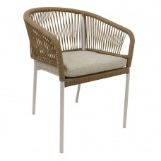 TONDO ΚΑΡΕΚΛΑ CARAMEL OFF WHITE 62x57x80cm LIBERTA 53-0043 TONDO ΚΑΡΕΚΛΑ CARAMEL OFF WHITE 62x57x80cm LIBERTA 53-0043