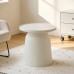 DOMI COFFEE TABLE OFF WHITE 47x47x46cm LIBERTA 54-0008 DOMI COFFEE TABLE OFF WHITE 47x47x46cm LIBERTA 54-0008