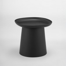 PLATE COFFEE TABLE ΜΑΥΡΟ 50x50x47.5cm LIBERTA 54-0022 PLATE COFFEE TABLE ΜΑΥΡΟ 50x50x47.5cm LIBERTA 54-0022