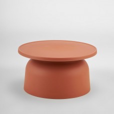 DOMI COFFEE TABLE TERRACOTTA 67x67x36cm LIBERTA 54-0020 DOMI COFFEE TABLE TERRACOTTA 67x67x36cm LIBERTA 54-0020