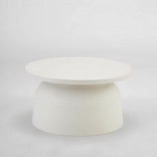 DOMI COFFEE TABLE OFF WHITE 67x67x36cm LIBERTA 54-0014 DOMI COFFEE TABLE OFF WHITE 67x67x36cm LIBERTA 54-0014