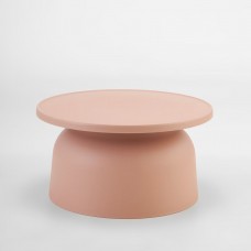 DOMI COFFEE TABLE SALMON 67x67x36cm LIBERTA 54-0010 DOMI COFFEE TABLE SALMON 67x67x36cm LIBERTA 54-0010