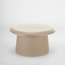 RIVVA COFFEE TABLE SAND BEIGE 70x70x39cm LIBERTA 54-0018 RIVVA COFFEE TABLE SAND BEIGE 70x70x39cm LIBERTA 54-0018