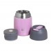 Θερμός Φαγητού 450ml Baby Pink Ecolife 33-BO-9076 Θερμός Φαγητού 450ml Baby Pink Ecolife 33-BO-9076