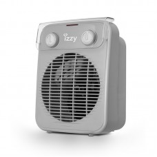 Αερόθερμο Δωματίου - Μπάνιου Γκρι Izzy 2000W IP21 ΙΖ-9013 223787