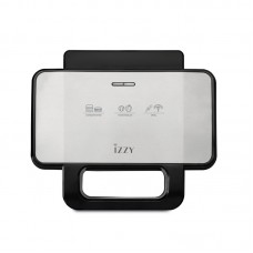 Σαντουϊτσιέρα XL Inox IZ-2036 IZZY 1000W 224742 Σαντουϊτσιέρα XL Inox IZ-2036 IZZY 1000W 224742