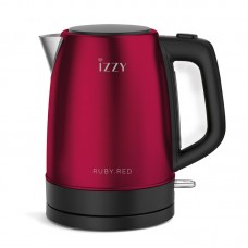 ΒΡΑΣΤΗΡΑΣ 1,7LT. RUBY RED IZZY IZ-3023 224555 ΒΡΑΣΤΗΡΑΣ 1,7LT. RUBY RED IZZY IZ-3023 224555