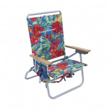 Tommy Bahama ΚΑΡΕΚΛΑ ΠΑΡΑΛΙΑΣ- 32cm ΥΨΟΣ ΚΑΘΙΣΜΑΤΟΣ- ΑΛΟΥΜΙΝΙΟΥ 4 ΘΕΣΕΩΝ ME POLYESTER 600D 141TB-7586 VELCO