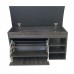 ΠΑΠΟΥΤΣΟΘΗΚΗ -ΣΚΑΜΠΟ 80x30x49cm ΓΚΡΙ ΟΞΙΑ 63-38687-30 VELCO Pro Systems 